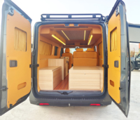 Camper Van Sinotruck Pioneer avec transmission automatique diesel à 8 vitesses, moteur 2.0L : 2.0T (turbo), capacité du réservoir de carburant de 80L