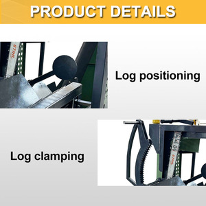آلة تقطيع الأخشاب بمحرك ديزل 15 طن، ماكينة قطع الأشجار، معالج الحطب، آلة تقطيع الأخشاب للجرافة الانزلاقية، معدات الغابات، آلة تقسيم الأخشاب - Product Image 5