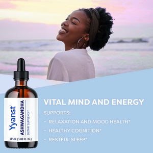 Bebida en Gotas de Alta Calidad OEM/ODM con Ashwagandha para el Apoyo Inmunológico, Relajación, Mejora del Sueño, Relajación y Salud del Estado de Ánimo - Product Image 2