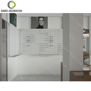 Luxury <b>Optical</b> Shop Decoration <b>Wall</b> <b>Mounted</b> Eyeglasses Display Shelf Eyeglasses Display Cabinet For <b>Optical</b> Display Showcase - Product Image 6
