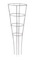 Support de Jardin Robuste en Acier pour Pivoines et Plantes Herbacées, Cage de Bordure pour Fleurs Perpétuelles (3 X Cadre pour Pivoine) 54cm