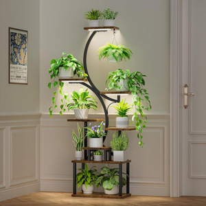 Support de Plantes Métallique Nordique Moderne, Support de Pot de Fleurs de Bureau Écologique 3-6L pour Décoration d'Angle et Présentation de Gâteaux de Mariage - Product Image 5