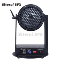 SITERUI SFX DMX Télécommande Effet Scénique Souffleur de Confettis 1500W Canon Électrique LED pour DJ Fête Cérémonie