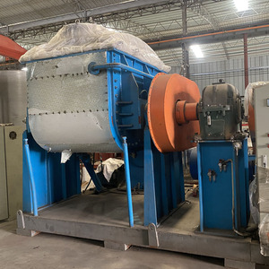 Nouveau JCT Marque 8000L Liquide Butyl Rubber Projet clé en main Extrudeuse Sigma Mixer Jacketed Hot Oil/Water Heating for Butimen Stone - Product Image 4