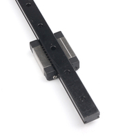KGT revêtement noir MGN9 MGN9C MGN9H 9mm largeur guides linéaires Rails blocs linéaires pour imprimante 3D CNC peut longueur personnalisable
