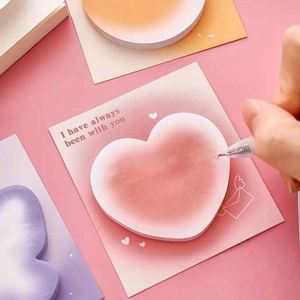 Cute Gradient Sticky Notes with Strong Adhesive Essential School Supplies Perfect Back-to-School Student Message <b>Memo</b> <b>Pad</b> Gift - Product Image 5