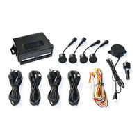Kit de capteurs de stationnement pour voiture avec alerte sonore étanche 12V universel