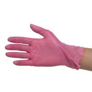 Sarung tangan bedah sekali pakai untuk pemeriksaan medis sarung tangan PVC tanpa steril sarung tangan vinil bubuk hitam - Product Image 4