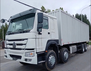 Guter Preis Gebraucht Sinotruk HOWO Gefrier wagen-PS 6*4 40ft Kühlwagen Transport Obst Gemüse - Product Image 6