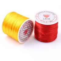 Fils élastiques ronds en gros pour la fabrication de bijoux, plusieurs couleurs au choix, 0,5 mm, 100 m/bobine, 635764