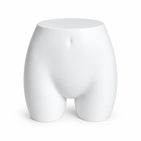 Mannequins de présentation en fibre de verre blanc mat pour buste, pieds et hanches, pour soutiens-gorge, sous-vêtements et chaussettes