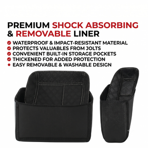 Borsa Laterale Compatta per <span class=keywords><strong>Moto</strong></span> da 20L in Plastica PP, Bauletto a Sgancio Rapido, Borsa Portaoggetti Leggera per Scooter Urbano, Ideale per Pendolari Quotidiani - Product Image 4