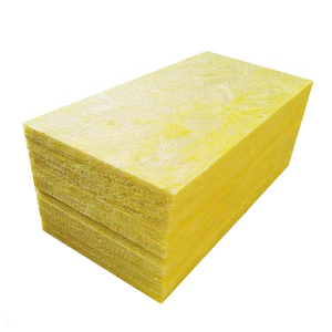 Panneau de laine de verre haute densité 25-100 mm 24-96 kg/m³ ignifuge insonorisant pour atelier industriel et entrepôt - Product Image 1