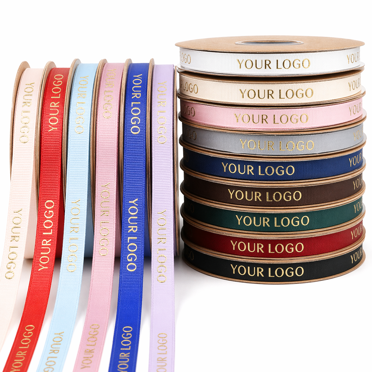 Personalized Gift Ribbon Supplier for Branded Packaging Decorative Wrapping and Retail Presentation