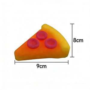 Hot Sale Pizza Needo Sensory Squeeze Fidget Toy Stress Relief <b>Squishy</b> for Adults Kids Portable Anti-Anxiety Calming Gadget - Product Image 4
