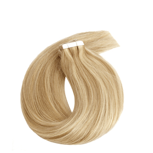 Extensiones de Cabello Adhesivas K.S WIGS de Alta Calidad, 100% Cabello Humano Remy Chino, Doble Trama, Liso, Personalizable - Product Image 4