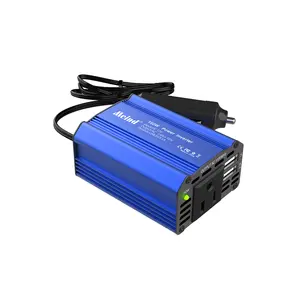 150W Power Inverter 12V to 110V Voltage Converter Car Charger Power Adapter with 2 USB Charging Ports