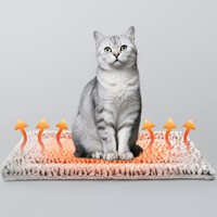 Vente flash : Lit pour chat et chien auto-chauffant, pliable, solide, moderne, tapis auto-chauffant, coussin thermique pour animaux de compagnie, extra chaud, pour intérieur et extérieur