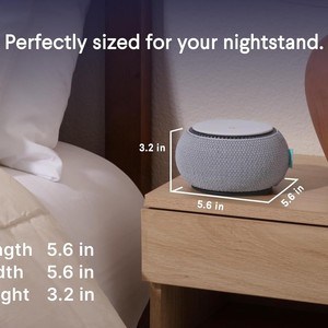 Máquina de Ruido Blanco para Ayudar a Dormir a los Bebés, Tela Gris con Efectos de Sonido Naturales para Niños de 4 a 6 Años - Product Image 5
