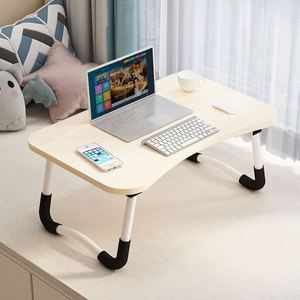 Table pour ordinateur portable, table <span class=keywords><strong>pliable</strong></span> portable, <span class=keywords><strong>plateau</strong></span> de service pour le petit-déjeuner, porte-stylo avec support pour téléphone et tablette et tiroir - Product Image 5