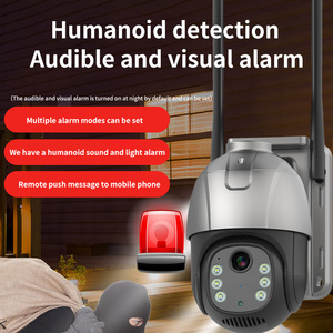 Q61A 4G telecamera solare supporto umanoide rilevamento allarme acustico e visivo/intelligente tracciamento mobile/audio bidirezionale - Product Image 6
