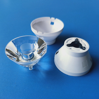 Lentille collimateur LED asphérique plano-convexe en PMMA de 35 mm, 3 degrés, avec une transmission supérieure à 90 % pour éclairage chirurgical