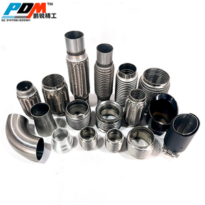 Heavy Duty thép không gỉ linh hoạt Ống đánh bóng downpipe Flex ống 4 "đến 12" Chiều dài hoặc tùy chỉnh - Product Image 6