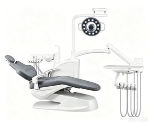 Sillón Dental Ergonómico con Reposacabezas Ajustable y Luz LED para Consultorio - Product Image 1