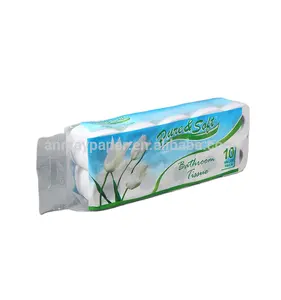 Tuvalet kağıdı abd kağıt tedarikçiler 48 rulo çanta bambu özel tasarım en iyi ıslak pack pack 4Ply çekirdeksiz