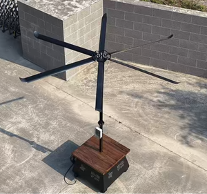 Ventilateur sur pied VFans, mobile et fixe, 220V/200V, grandes pales à angle réglable, vent puissant, silencieux, étanche, pour festivals de musique en extérieur - Product Image 3