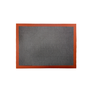 Tapis en silicone antiadhésif ajouré réutilisable pour plaque de cuisson demi-format, idéal pour la cuisson du pain, des pizzas, des macarons, des pâtisseries et des biscuits - Product Image 2