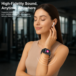 MP3 <strong>Player</strong> with Bluetooth 32GB Music <strong>Player</strong> with Detachable Strap,Built-in Speaker,1.69'' IPS Display for Running,Gym,Kid Adults - Product Image 3