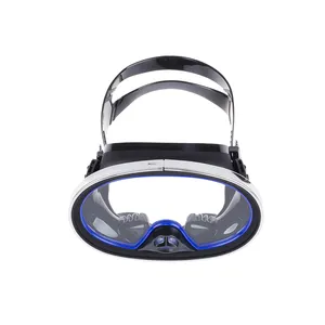 새로운 디자인 사용자 정의 수영 고글 성인 와이드 프레임 수영 고글 다이빙 안경