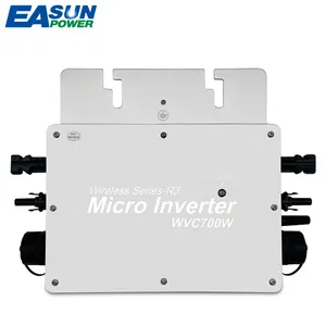 700W ızgara kravat mikro invertör saf sinüs dalgası güneş dönüştürücü regülatör 24/36V DC 110VAC/220VAC invertör