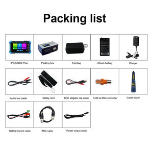 8K IP-Kamera-<span class=keywords><strong>Tester</strong></span> All-in-One <span class=keywords><strong>CCTV</strong></span>-<span class=keywords><strong>Tester</strong></span> 5,4 Zoll Touchscreen AHD TVI CVI SDI Test PoE RJ45 <span class=keywords><strong>TDR</strong></span> Kabeltester - Product Image 6