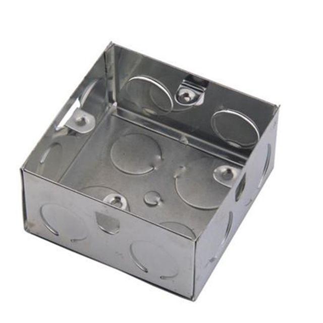 3*3 Knockout Sheet Metal Small Steel Box Galvanized Metal Switch Box