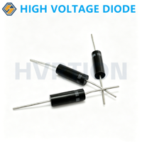 Diode haute tension UX10F, diode à récupération ultra-rapide, 10KV 350mA 40ns, diode HV HVRTION, diode redresseuse haute tension, redresseur HV