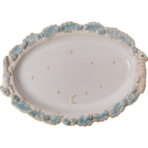 Assiette à salade en céramique de style japonais rétro, assiette à petit-déjeuner, vaisselle - Product Image 2