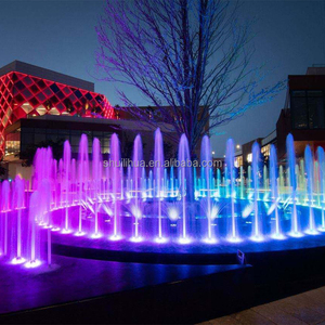<span class=keywords><strong>Fontaine</strong></span> interactive à plat en acier inoxydable RGB multicolore pour places publiques, parcs et centres de villégiature – Paysage programmable à faible entretien - Product Image 5