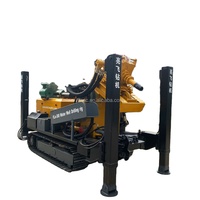 Foreuse hydraulique multifonctionnelle de 300 m sur chenilles diesel pour diverses applications