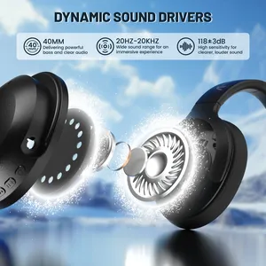 Attack Shark G300 foldable wireless gaming headset 5.3 high definition stereo active noise reduction sports DJ - Product Image 5