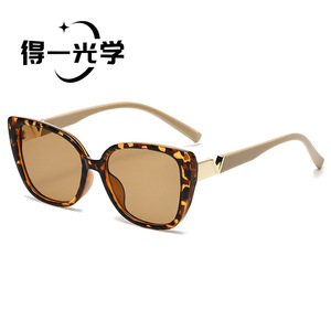Cat Eye <b>Sunglasses</b> Black UV400 Unisex Fashion Outings Cycling Driving - Product Image 2