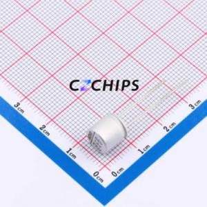 Condensador Sólido NXP D0801B681MJTM, Componente de Montaje en Orificio (THT), D8xL8mm 680uF 20% 12V - Product Image 1