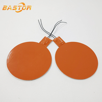 Fabrication chinoise de plaques chauffantes en silicone flexibles électriques 1000w 220v pour imprimante 3D