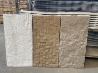Solutions innovantes de décoration murale, panneau mural en pierre artificielle PU ignifuge et imperméable pour revêtement mural intérieur et extérieur