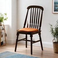 Chaise de salle à manger Napoléon de style français, dossier en bois massif, rembourrage doux, luxe léger, meubles de salle à manger pour la maison, hôtel, événement de mariage