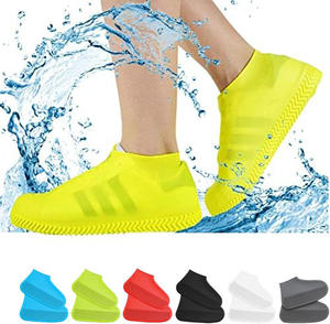 Yeniden silikon su geçirmez ayakkabı açık hava etkinlikleri için kaymaz yağmur ayakkabısı kılıfları kapakları-ev araç gereçleri ürün - Product Image 3