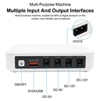 DC 5V 9V 12V All in One Mini UPS Cadangan Daya Tanpa Interupsi untuk Router WiFi ONU GPON Modem Kamera CCTV Pengisi Daya Power Bank