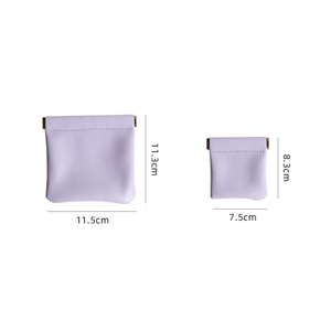 Monedero Portátil de Piel Sintética Unisex, Bolsa para Auriculares, Organizador de Audífonos, Mini Bolsa para Cosméticos, Lápiz Labial y Monedas, Venta al Por Mayor - Product Image 2