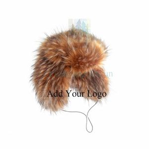 Hot Sale Cotton Winter <strong>Aviator</strong> Plush Hats Thick Princess Ear Warm Hats Skin Fur Earflat Bucket Hat - Product Image 4